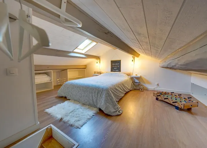 Bel Appart Pour 6 P, Clim, Parking Et Terrasse